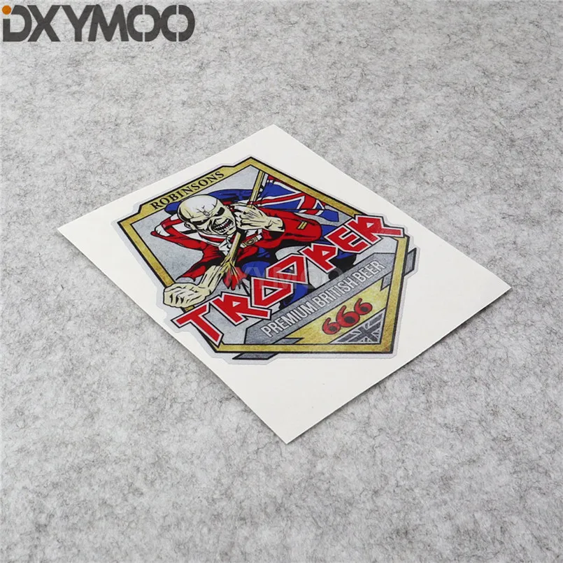 

Motorcycle Bike Helmet Racing Stickers Car Styling Vinyl Decal for Hickman Beer 666 TT Isle of Man