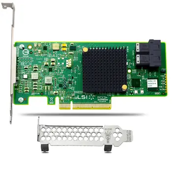 

NEW LSI MegaRaid SAS 9341-8I RAID CARD 12Gb/s Mini-SAS port