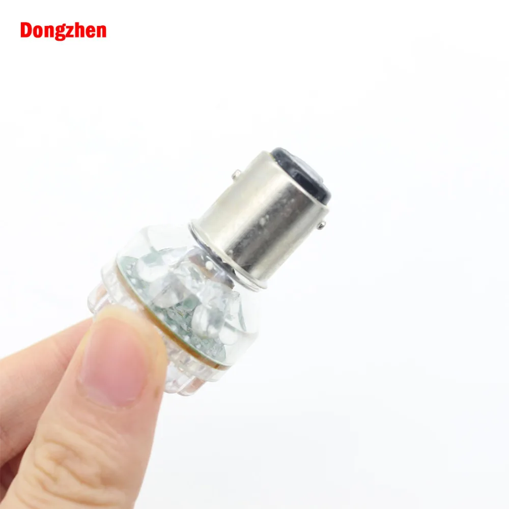 Dongzhen 2 шт. светодиодный автомобильный 1157 BAY15D 24 Стоп задний тормоз задние фонари