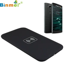 Одежда высшего качества по стандарту Qi Стандартный Беспроводной Зарядник для LG V10& Другое qi-совместимого устройства быстродействующая зарядного устройства+ USB кабель JA13