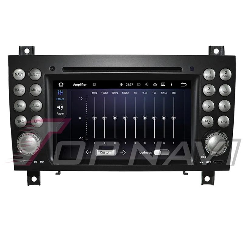 TOPNAVI Восьмиядерный Android 10 0 автомобильный DVD мультимедийный плеер для SLK 171 2004 2005 2006
