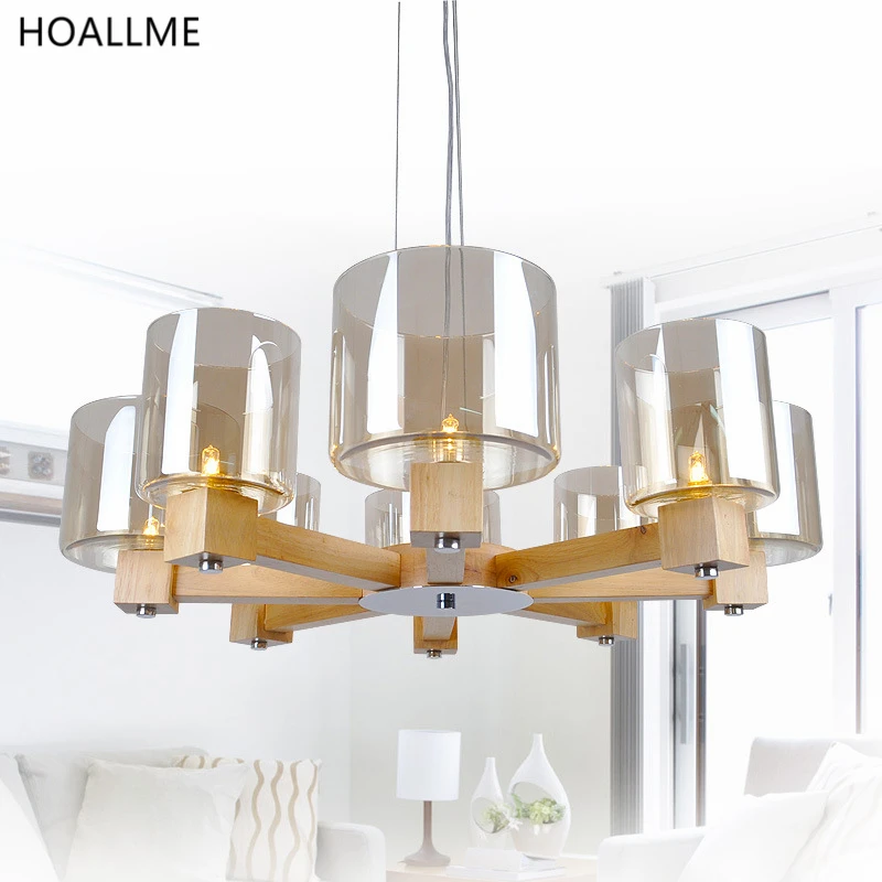 New Clical Log Style Led Pendant Lights Hanging Lamp Droplight New Clical Log Style Led Pendant Lights Hanging Lamp Droplight Used For Dining Room Bedroom Hotel Hall Bar Parlor 90 260v In From