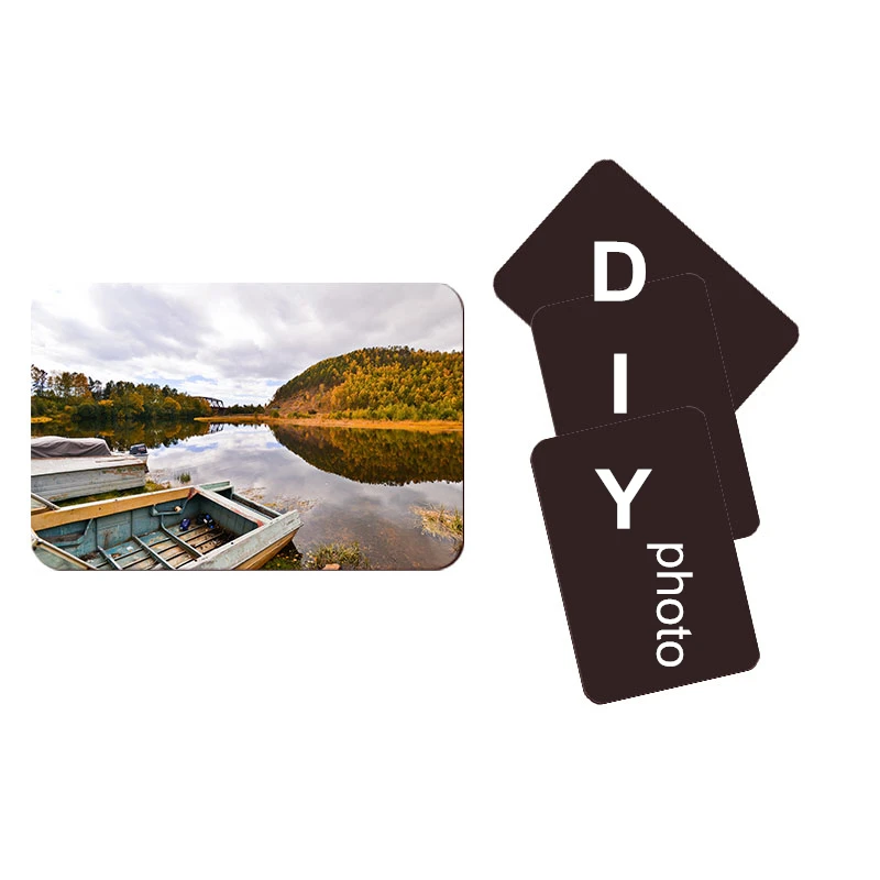 

10pcs Soft Fridge Magnets DIY personalized photo picture printed Stickers on the Fridge Refrigerator Magnets Lot