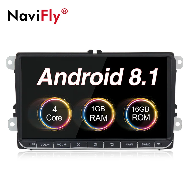 NaviFly Android8.1 автомобильный мультимедийный плеер для Skoda Fabia Limousine Praktic Octavia Rapid Yeti Superb Roomster с CANBUS