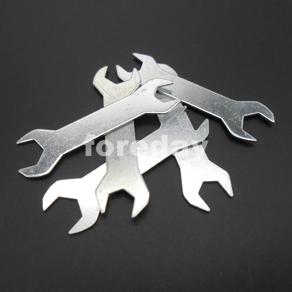 20PCS X NEW small Wrench M3 M4 nut hex wrenches Double ended Spanner