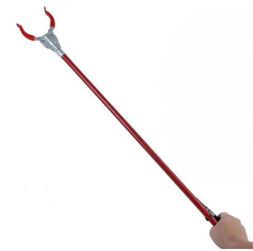 

100pcs Wholesale Pick Up Grabber Long Reach Hand Arm Extension Trash Garbage Mobility Picker Clip Household Cleaning Tools
