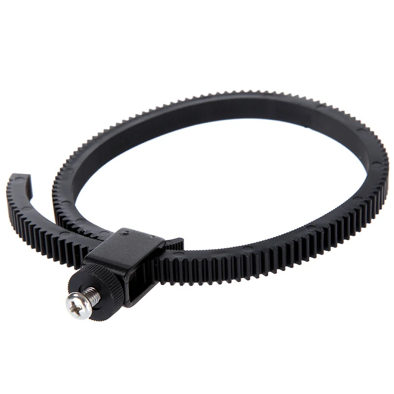 Buy brand new Adjustable Lens Gear Follow Focus Ring Belt For DSLR 49 52 58 67