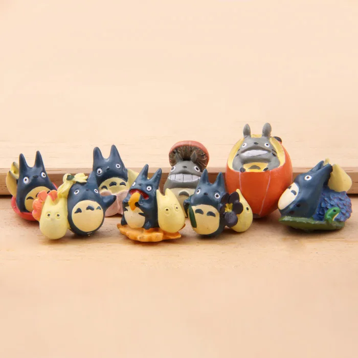 

Miyazaki hayao small resin cat various kinds of kitten children happy source of toys children's gifts