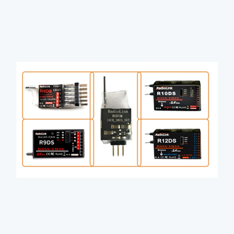 radiolink AT10 II 2,4 ГГц 12CH передатчика радиоуправляемой модели к компьютеру с R12DS приемник PRM-01 модуль возврата напряжения Батарея для Квадрокоптер с дистанционным управлением