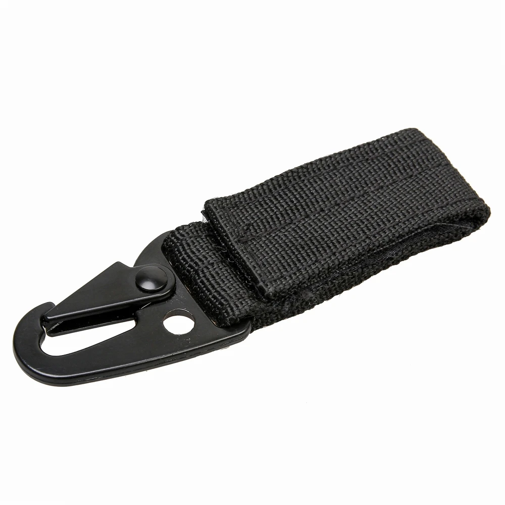 2 шт. Molle Sling Clips Quick Release лямки подвесная система ремень многофункциональная тактическая пряжка нейлоновый крюк брелок аксессуар