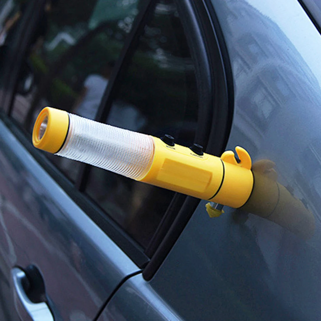 Safety Hammer 4 in 1 Multifunction Tool With LED Light Emergency Hand Toolsin Hammer from Tools