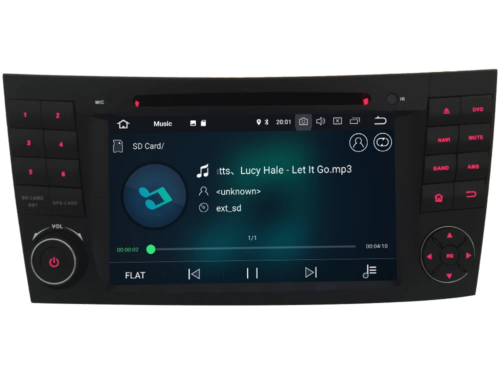 Cheap KLYDE 4G Android 8 Octa Core 4GB+32GB Car DVD Player For Mercedes-Ben E-Class W211 E200 E240 E280 E300 E350 E400 E420 E500 E55 3