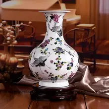 Маленькие керамические вазы с орнаментом Ремесла керамические украшения, современные и стильные гостиной