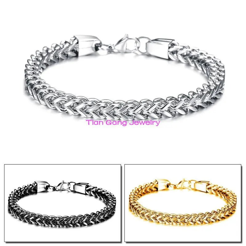 New Fashion Women Men font b Jewelry b font Silver font b Gold b font Black