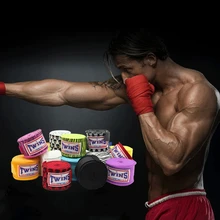 5 м упругий хлопок Kick Boxing наручи ремень бандажная повязка тхэквондо Муай тайская повязка ручной перчатки обертывания спортивные защитные