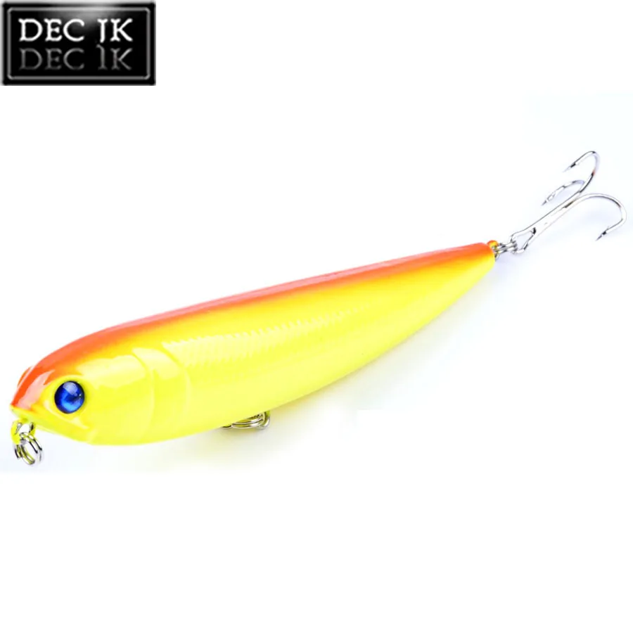 Plastic Hard Floating Pencil Sea Fishing Lure Wobblers For Pike Trolling 1PCS Saltwater Fake Artificial Bait For Fishing Tackle (6)