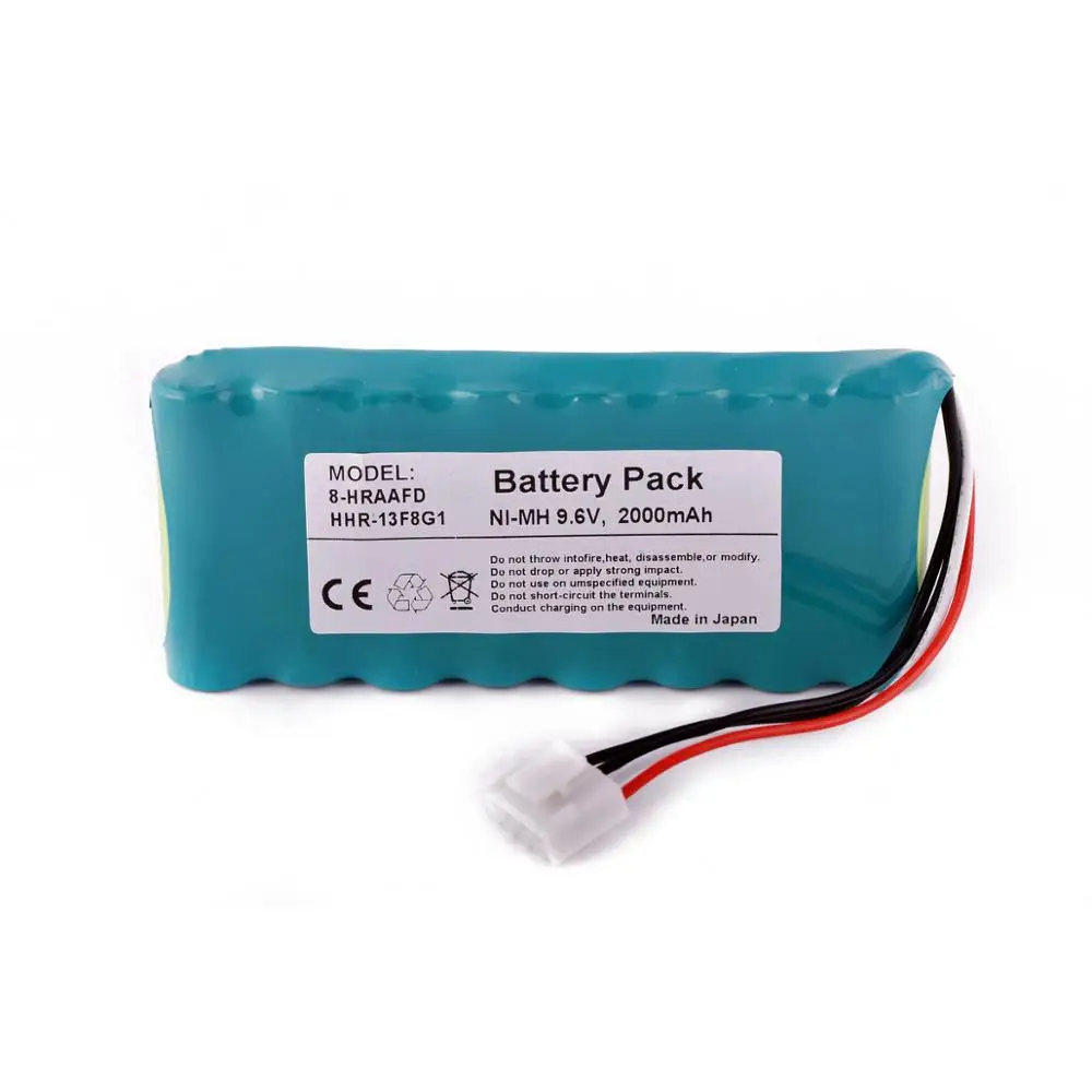 

2000mAH NEW ECG battery for Fukuda FCP-2155 FX-2111 8-HRAAFD HHR-13F8G1