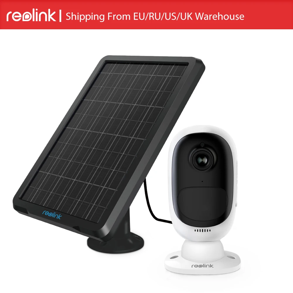Reolink Argus 2 Wire Free Rechargeable Battery Camera With Solar Panel