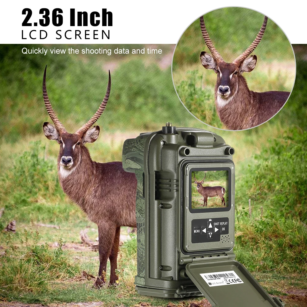 12MP 1080P Wireless Trail Camera Hunting Game Camera MMS/SMTP/FTP 3G