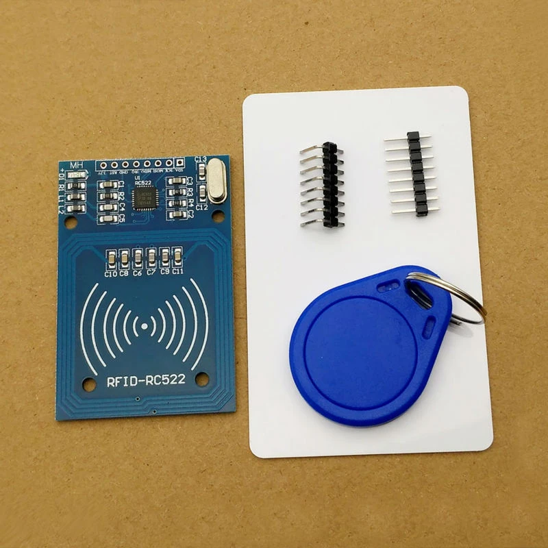 RFID модуль RC522 Наборы S50 13,56 МГц 6 см с бирками SPI писать и читать для arduino uno 2560