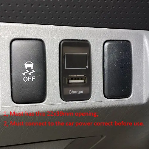 Driving Light + USB Charger Voltmeter