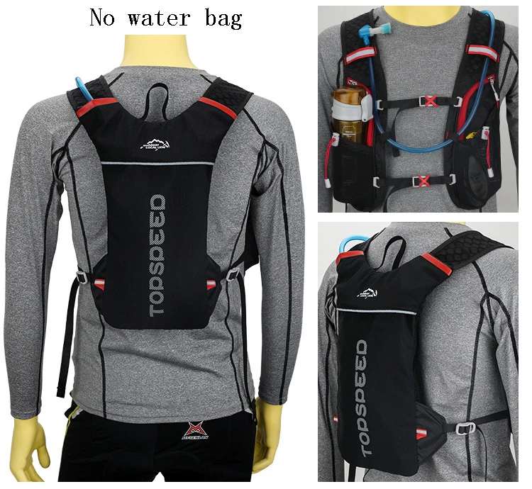 Della La Striscia Colore 3 Maglia Maratona Poliestere Idratazione Pacchetto Sacchetto Riflettente Stile Acqua Di Con Esterno Zaino q8Sw7xO8