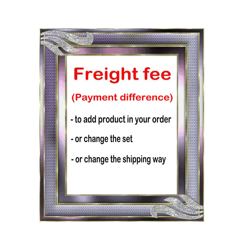 

1$ Payment for add products, change set or change shipping way.