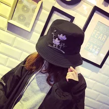 Простая Женская кепка в рыбацком стиле; сезон весна-лето; Солнцезащитная шляпа с цветами; Круглый Модный хлопковый принт; специальная одежда для выступлений