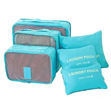 Travel Storage Bags Sets Clothes Tidy Organizer Waterproof Nylon Closet Divider Container