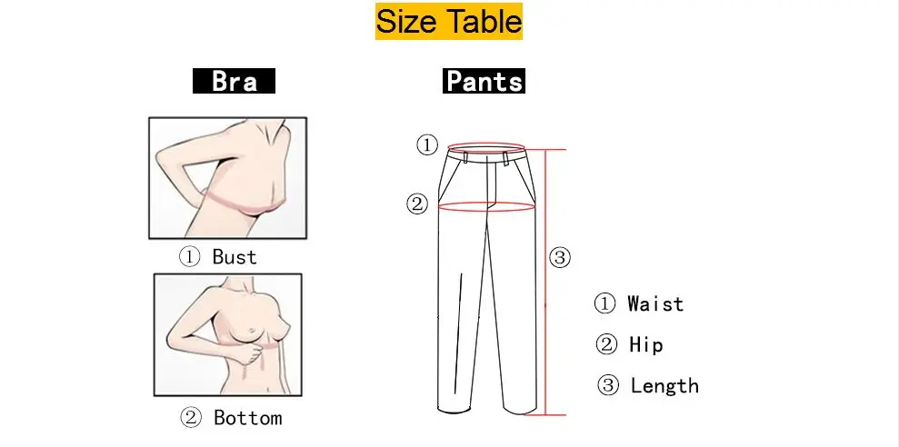 size table