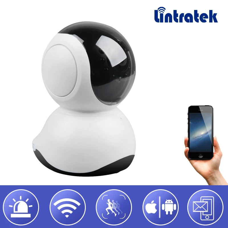 

Lintratek Video Wifi Surveillance Camera HD 720P Mini CCTV Wireless Camera IP wi-fi Home Security Camera Baby Monitor Cam#20