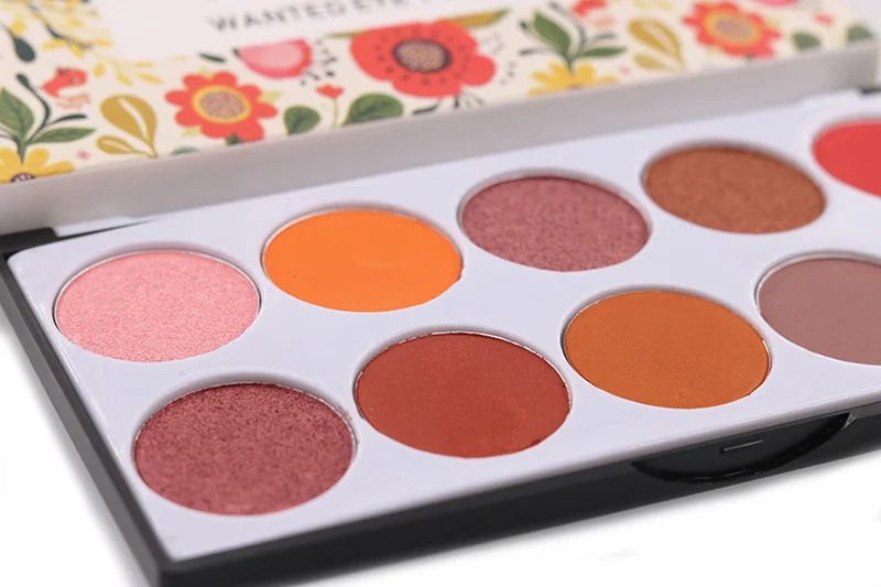 Макияж Палитра теней для век 10-color Eyes Make up Shine Powder светящиеся тени для век Блеск Косметика алмазные Перламутровые тени пигмент