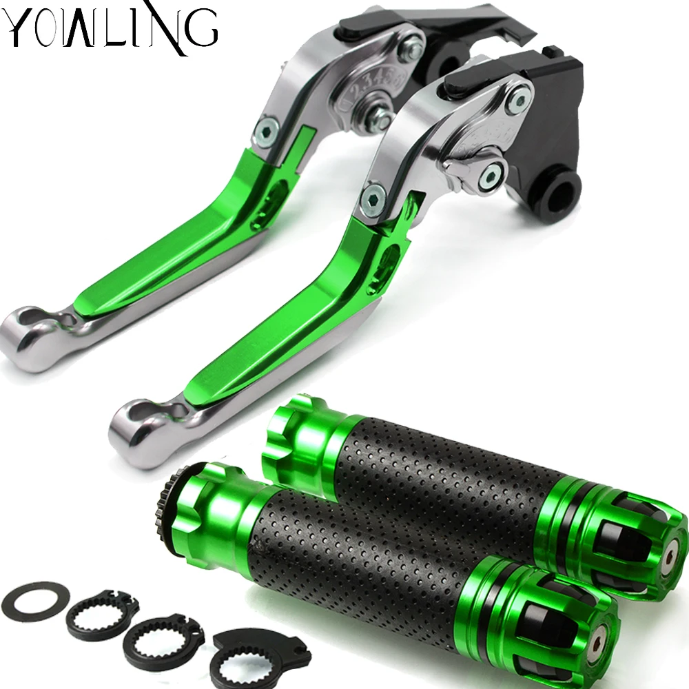 

Motorcycle Brake Clutch Lever Extendable Hand Grip Handlebar For Kawasaki ZXR400 1991-1999 1992 1993 1994 1995 1996 1997 1998