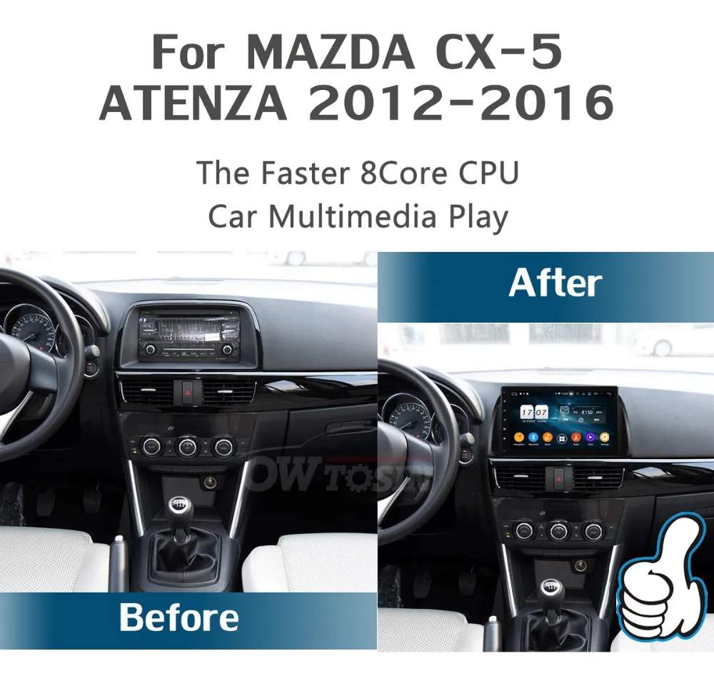 10," ips 8 ядерный 4 Гб+ 64 ГБ Android 9,0 автомобильный dvd-плеер для Mazda CX-5 CX5 CX 5 Atenza 2012- gps Радио DSP Parrot BT CarPlay