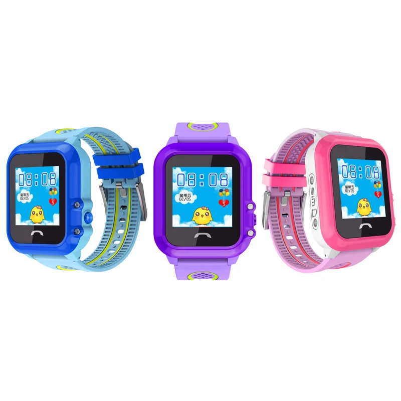 

DF27 GPS IP67 Waterproof Kids Smart Watch Tracker SOS Call Phone Baby Safe