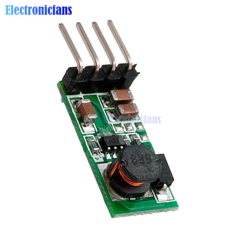 

DC 3~6V to 12V DC DC Converter Step Up Boost Converter Module for Arduino Breadboard Relay LED 315M 433M Wireless Remote Control