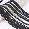 5Yard Cotton Crocheted Lace Ribbon Embroidered Lace Trim Fabric Wedding Party Craft Gift Packing Patchwork Cotton Lace Ribbon ► Photo 3/6