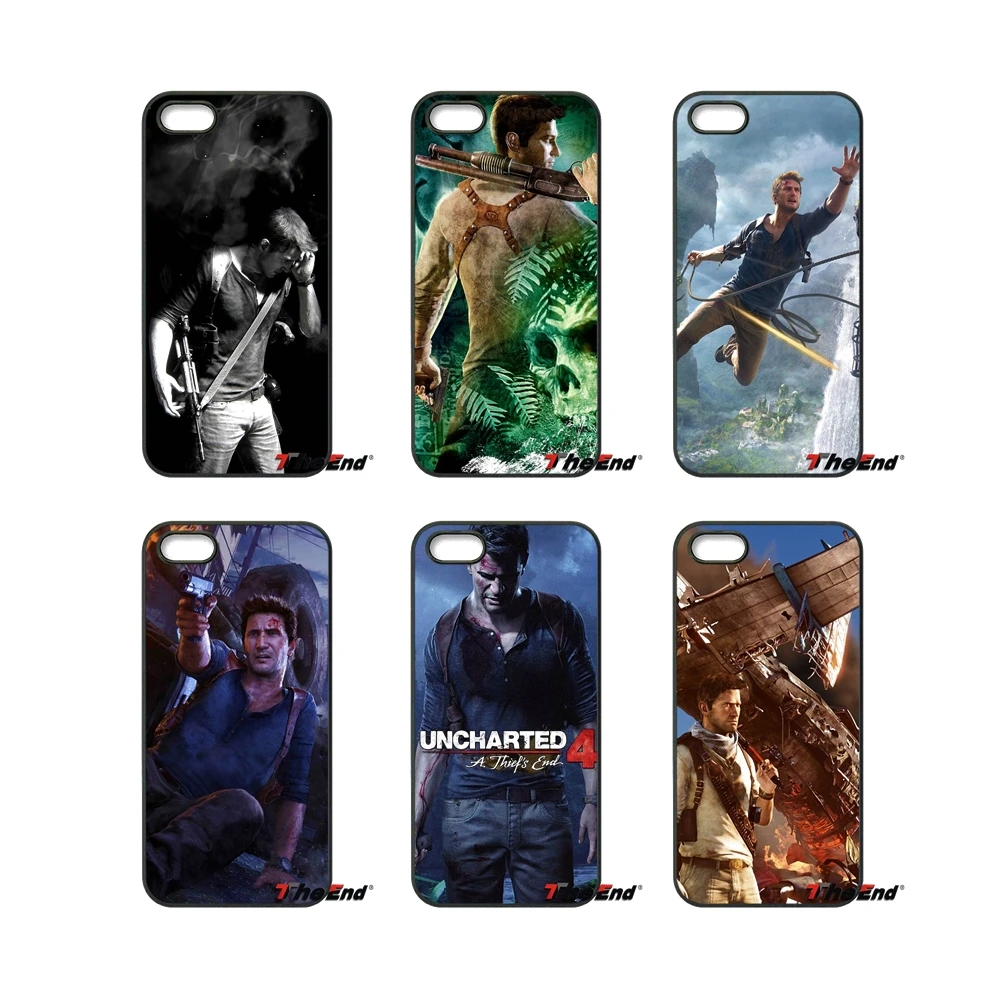 Для ipod touch iphone 4 4S 5 5S 5C SE 6 S 7 Plus Samung Galaxy A3 A5 J3 j5 J7 2016 2017 игры Uncharted воры конец Дело Капа |
