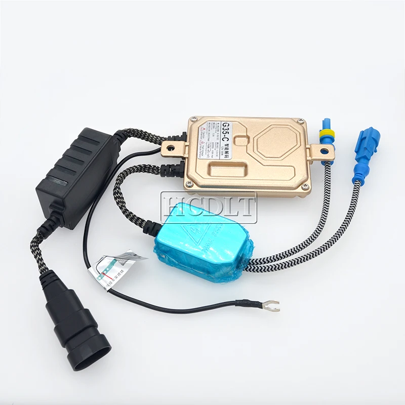 HCDLT 12V Car Headlight Canbus HID Xenon Kit 35W H1 H3 H7 H11 9005 9006 9012 D2H Xenon Bulb 5500K EMC 35W Canbus Ballast Reactor (4)