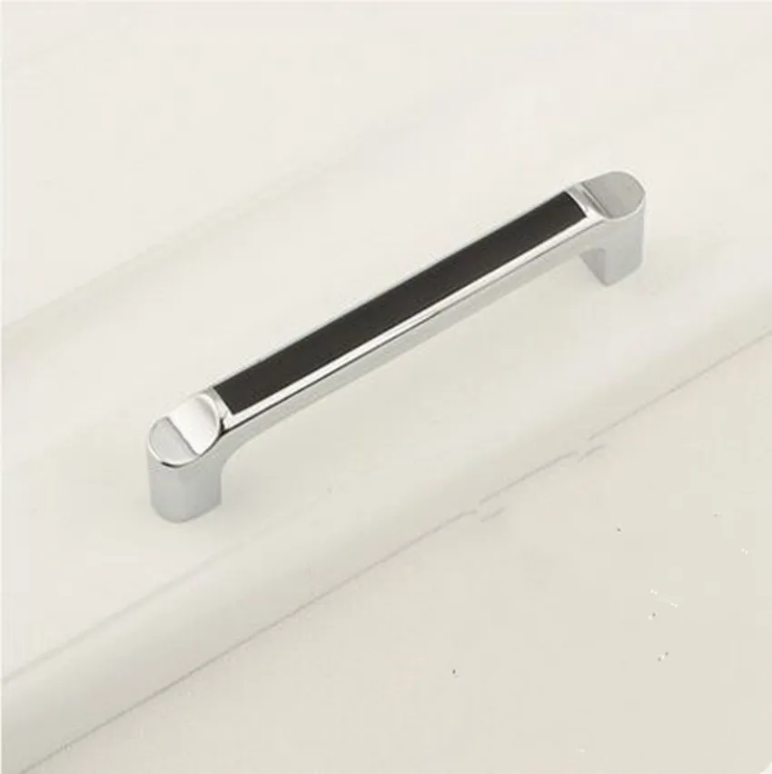 64mm 96mm 128mm 160mm modern simple fashion silver black dresser