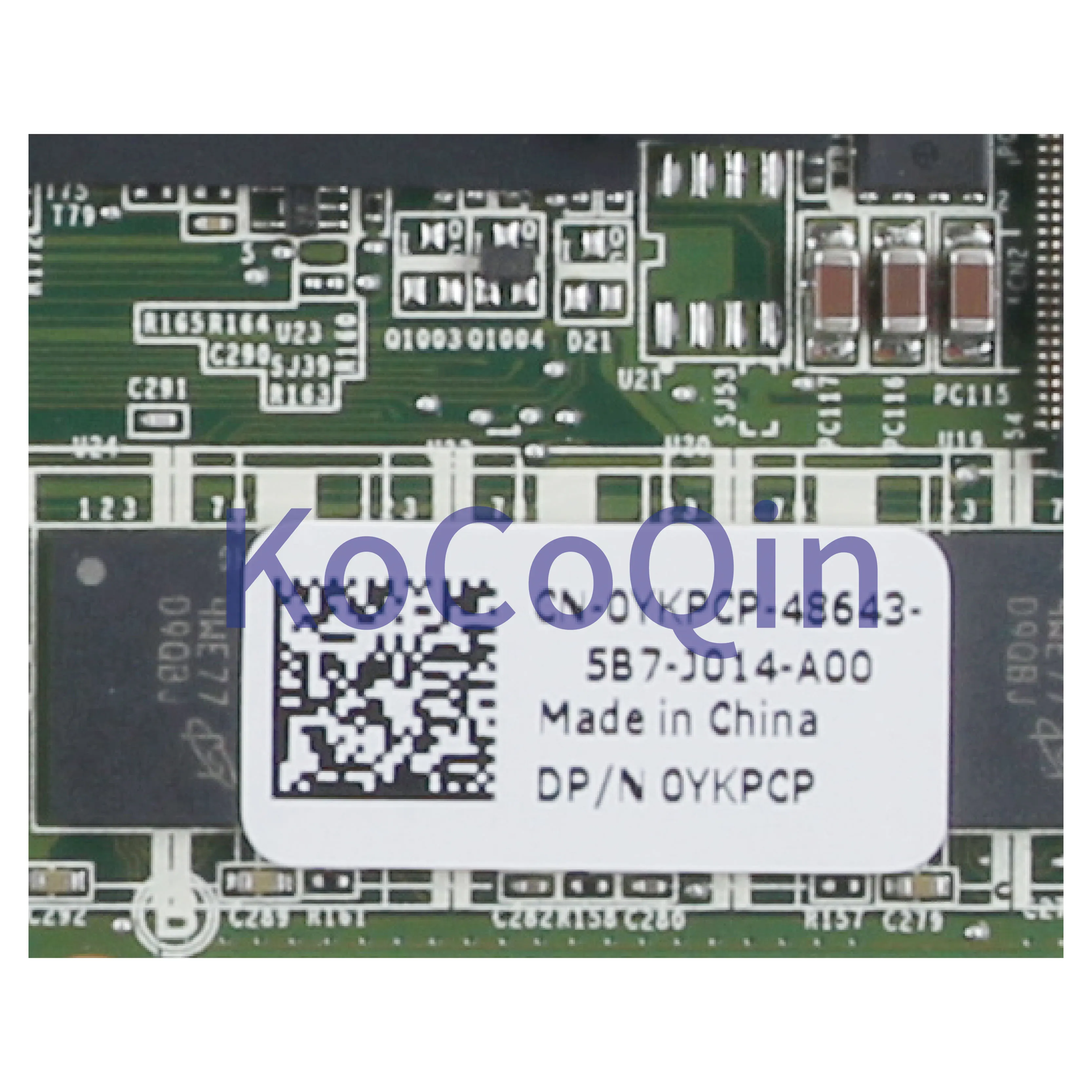 KoCoQin Laptop motherboard For DELL XPS 13 L322X Core I7-3687U 8GB Mainboard DAD13BMBCC0 CN-0YKPCP