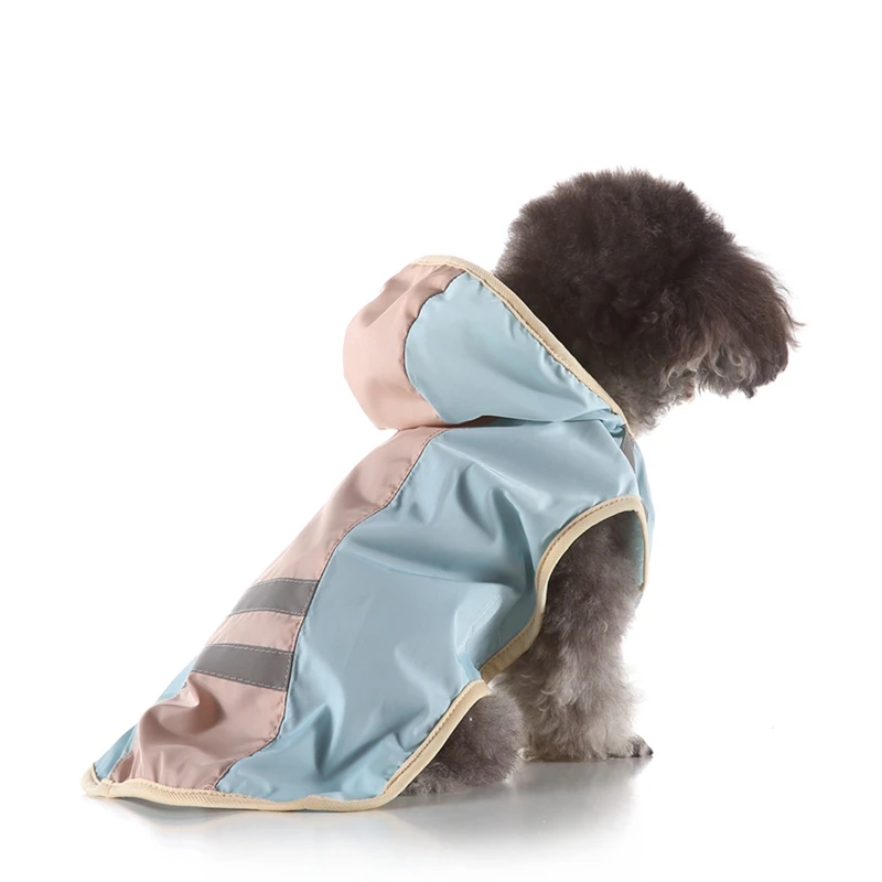 Водонепроницаемый дождевик для животных куртка Светоотражающая скалолазание дождевик водонепроницаемая ветрозащитная одежда для маленьких средних и больших собак