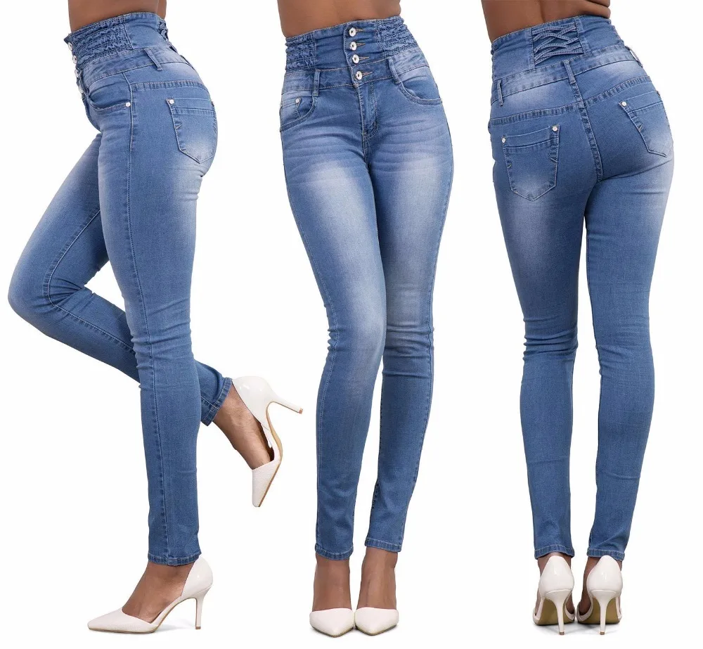 Модные камуфляжные вышивальные карманные прямые женские джинсы с высокой талией, джинсовые узкие брюки E241 - Цвет: 2