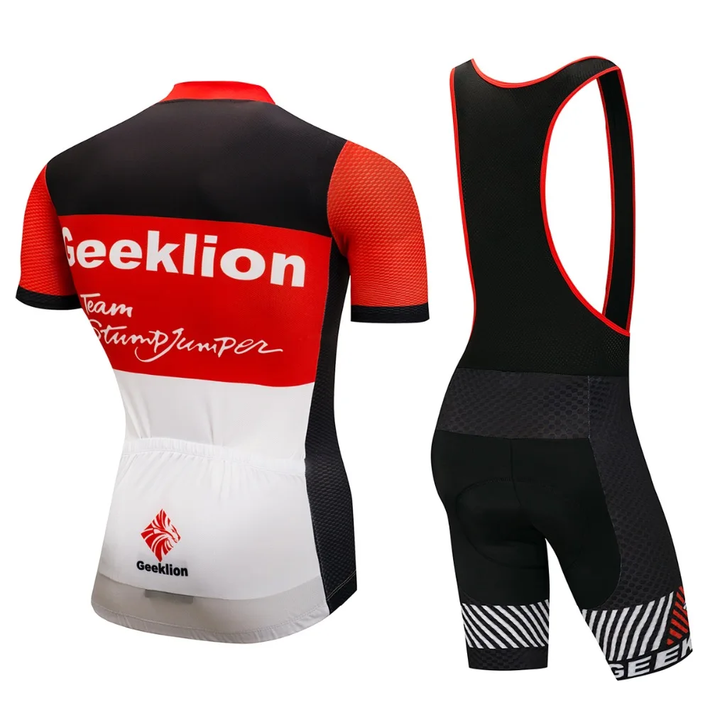 Набор для велоспорта Geeklion Ciclismo 2018 Pro Team Training Джерси и шорты комбинезон