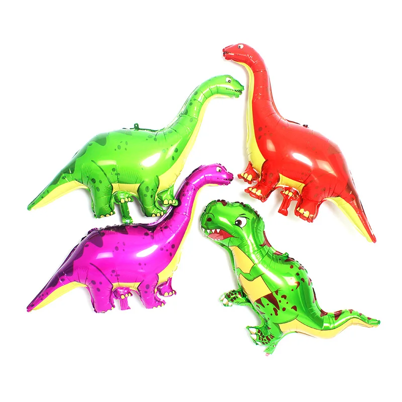 

1Pcs Giant Dinosaur red/green Foil Balloon dinosaur party Balloons Birthday Party Decorations Kids toy globos