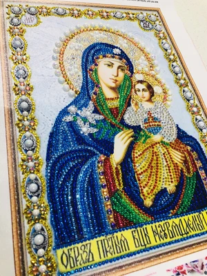 8006 300 5D DIY Diamond Embroidery Beadwork Icons Religion Diamond Painting 3D Crystal glass Drill Diamond Mosaic Religious Pearls pattern rhinestone Bead Orthodox home decor  (3)