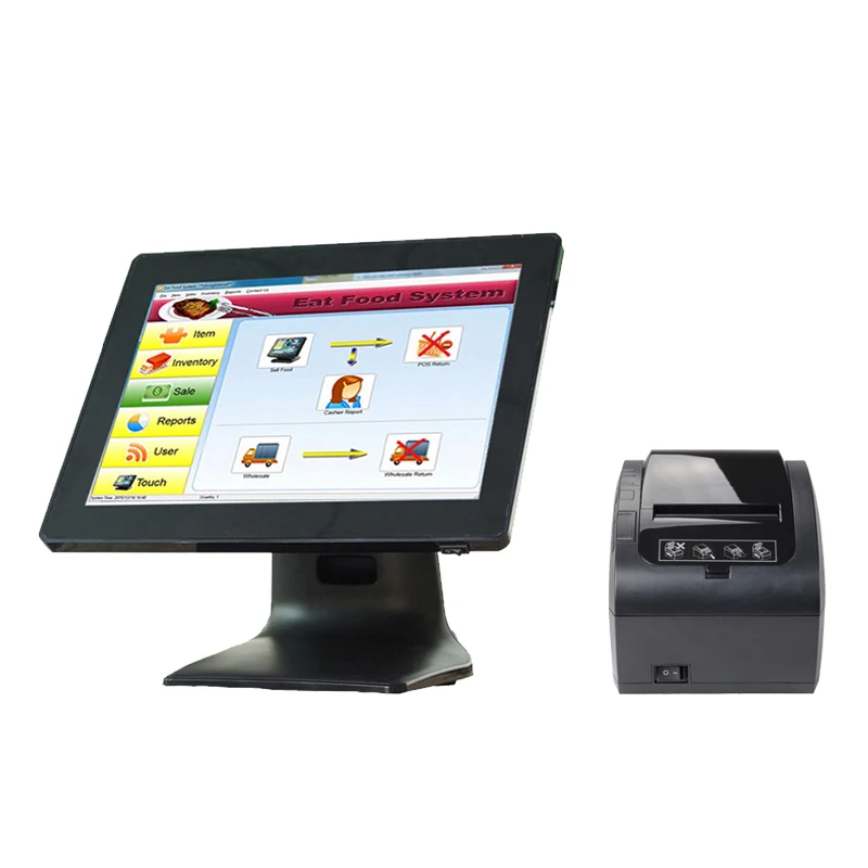 Pos. Сенсорная касса. Zq-t8650 15" screen touch pos terminal. Компьютер для кассы. Электронная сенсорная касса.
