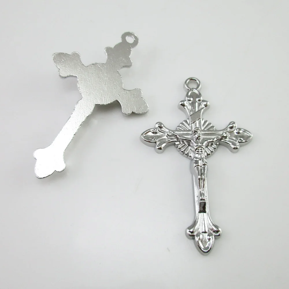 

100pcs of Catholic Rosary Crucifix Cross Pendant
