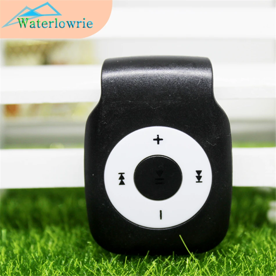 

Waterlowrie Sport Mp3 Mini Clip MP3-Player music player Support Micro TF/SD Slot Portable MP 3 for running learning Relax