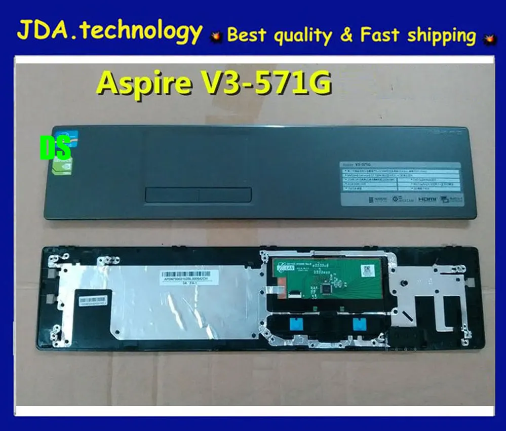 Wellendorff оригинальным идеальным Palmrest Крышка для er Aspire V3 V3-551G V3-571G V3-551 V3-571 palmrest комплект крышка с тачпадом